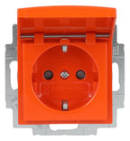 BJ 20 EUKB-14-914 SCHUKO Steckdose Klappdeckel Bs orange Busch-balance SI