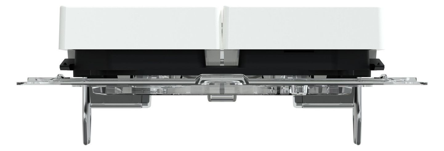 Mert MEG 3424-0325 Doppelwippe m.Ko.- fenster IP44 aktivweiß glänzend System M