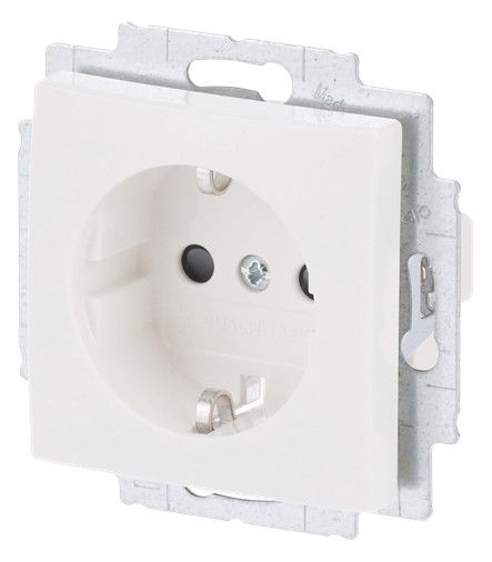 BJ 20 EURB-914 SCHUKO Steckdose o.Spr. Bs alpinweiß Busch-balance SI