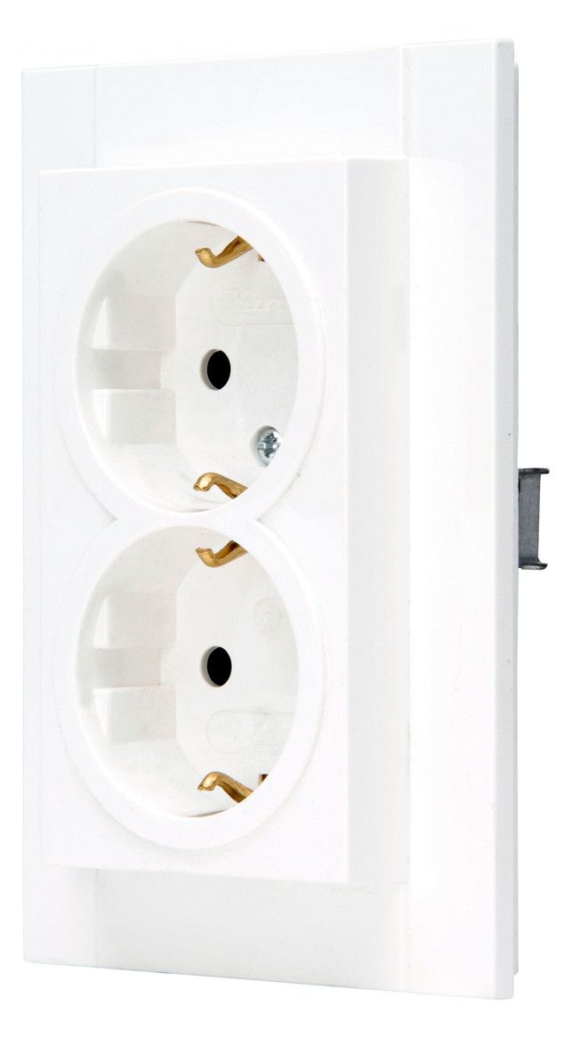 Kopp 929532008 HK07 Schuko Steckdose 2f arktisweiß matt