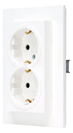 Kopp 929532008 HK07 Schuko Steckdose 2f arktisweiß matt