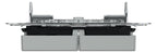 Mert MEG 3424-0460 Doppelwippe m.Ko.- fenster IP44 aluminium System M