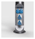 Energiesäule ES321 2x Schuko, 1x CEE 5/16A 400V, DB703 ES321-2-7