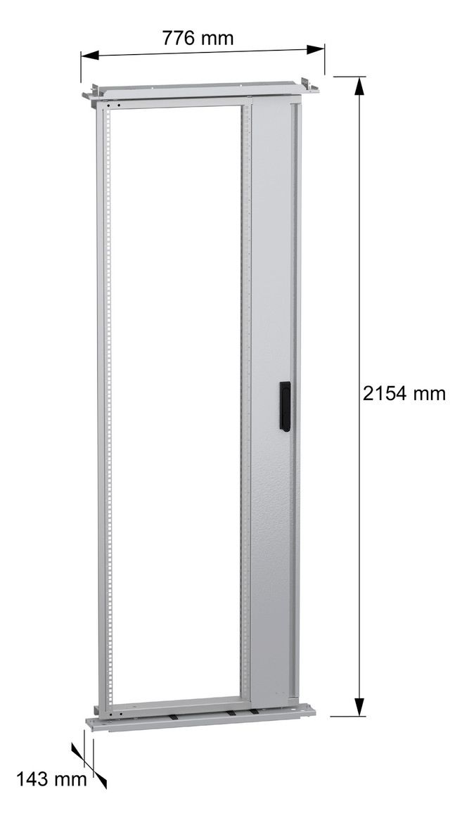 Schneider NSYRSW45 SF/SM 19z-Rahmen schwenkbar 2200x800mm 45M