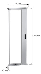 Schneider NSYRSW45 SF/SM 19z-Rahmen schwenkbar 2200x800mm 45M