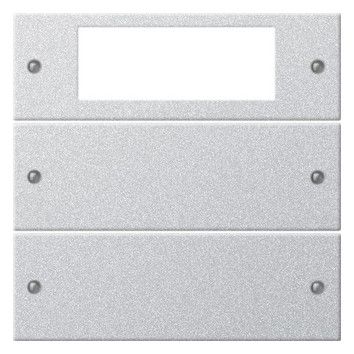 GIRA 219226 Wippenset 2fach Plus System 55 Farbe Alu (lackiert)