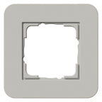 GIRA 0211422 Abdeckrahmen 1fach E3 Grau/Anthrazit Soft-Touch