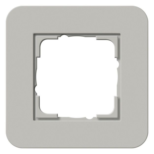 GIRA 0211422 Abdeckrahmen 1fach E3 Grau/Anthrazit Soft-Touch