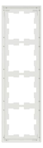 Mert MEG 4040-6520 D-Life Glas Rahmen 4fach Kristallweiß
