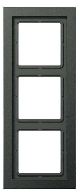 Jung ALD2983AN Rahmen 3fach LS/FD-design Aluminium anthrazit