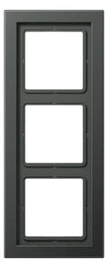 Jung ALD2983AN Rahmen 3fach LS/FD-design Aluminium anthrazit