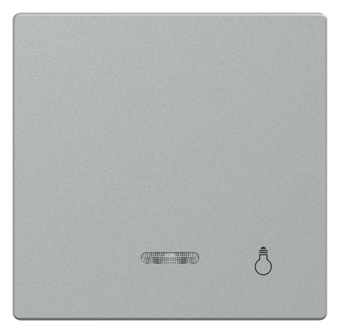 Mert 430960 Wippe m.Kontrollfenster+ Aufdr. Licht aluminium System M