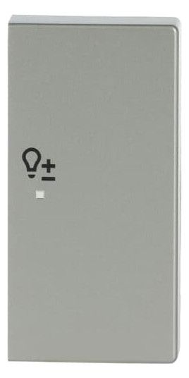BJ 6234-22-866 Wippe/R 2f Dimmer edelstahl Busch-free@home pur Est
