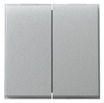 GIRA 329565 Wippe 2fach TX_44 WG UP Farbe Alu