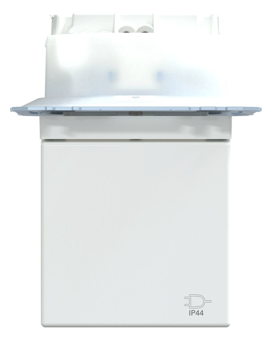 Mert MEG 2414-0325 SCHUKO-Steckdose BRS m.Klappdeckel IP44 SK aktivweiß gl. S.M