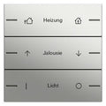 GIRA 5763600 Wippenset 3fach indiv. Tastsensor4 System 55 Edelstahl