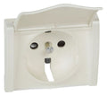 Legrand 771522 Abdeckung Schuko Steckd. Ber.schutz Klappdeckel Galea perlmutt