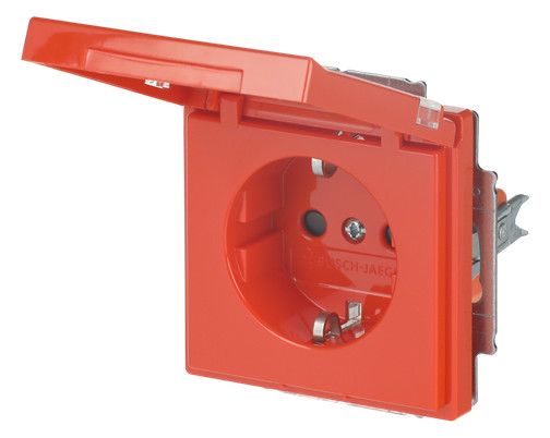 BJ 20 EUKNB-14-82 SCHUKO Steckdosen-Einsatz org RAL2004 future