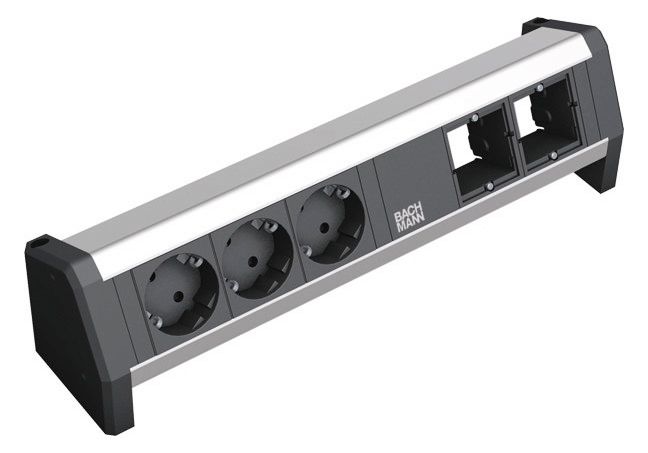 Bachmann 902.001 DESK 3xSchuko 2xABD GST18