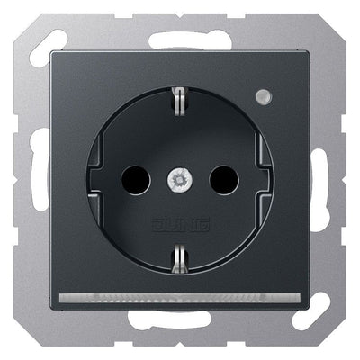 Jung A1520-OANMLNW SCHUKO-Steckdose m.LED-Licht