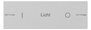 GIRA 8623015 Wippe Wippenset 3f indiv.Tastsens.4.55 Grau m