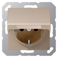 Jung A1521BFKLCH SCHUKO Steckdose m.Klappd.