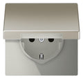 Jung ES1520KL SCHUKO Steckdose Klappdeckel LS Edelstahl