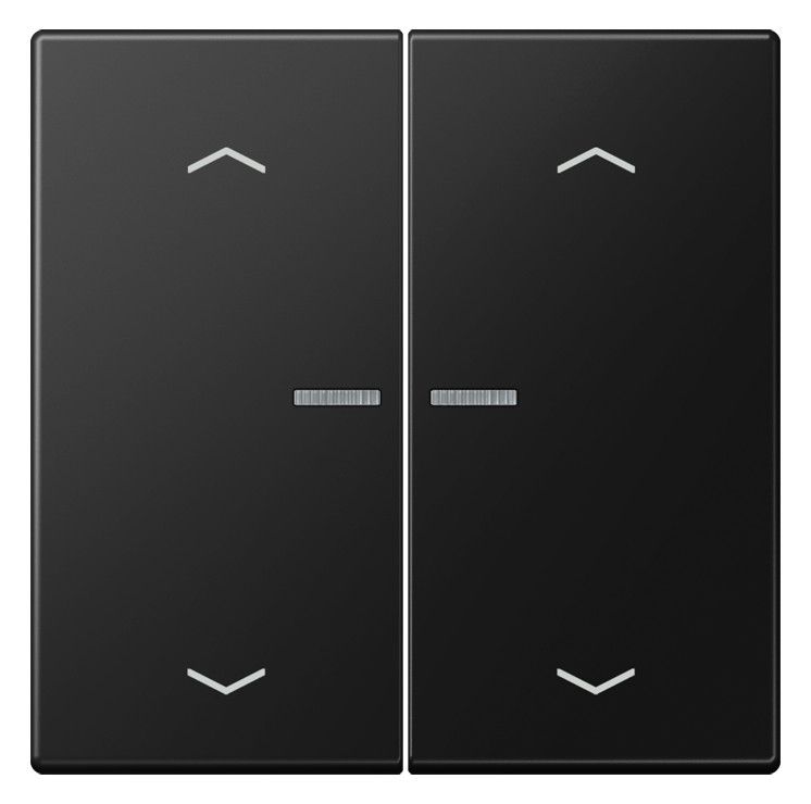 Jung LS 102 KO5P SWM Wippe m.Lichtleiter m.Pfeilsymbolen f.KNX Taster 2f Serie