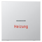 Jung AL2990H Wippe Heizung Notschalter m.Lichtleiter LS Aluminium