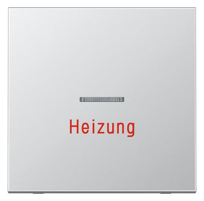 Jung AL2990H Wippe Heizung Notschalter m.Lichtleiter LS Aluminium