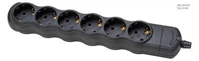 Kopp 129405003 Schuko Steckdosenleiste 6f wiederanschließbar o.Zultg