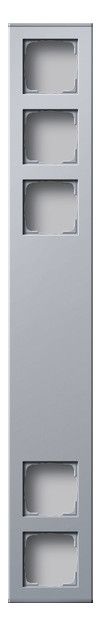 GIRA 136526 Profil 5fach 600mm senkr.+ waagerecht Profil 55 Aluminium