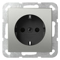 GIRA 4180600 SCHUKO-Steckdose SRK System 55 Edelstahl