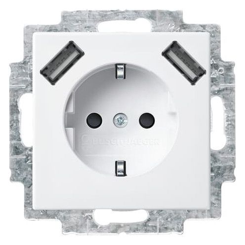 BJ 20 EUCB2USB-914 SCHUKO-/2x USB-Steckdose