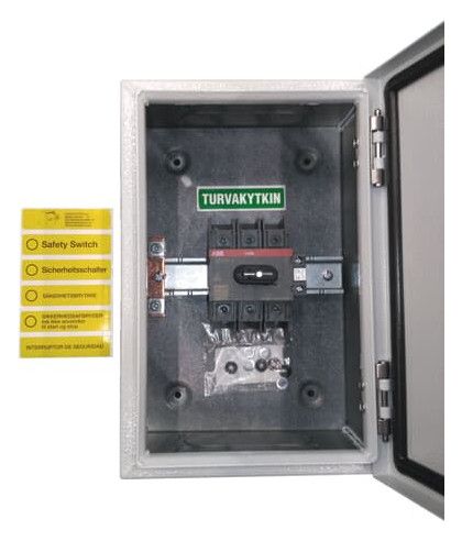 ABB OTL90T3B Sicherheitsschalter 3-pole 45 kW 400V m.schwarzem 1SCA022546R1120