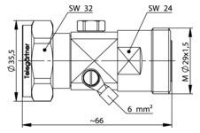 TEGA 100024577 7-16 Überspannungs- ableiter (m-f) 50Ohm 230V