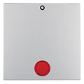 Berker 16241404 Wippe m.Linse rot+ Aufdruck 0 B.7 alu matt