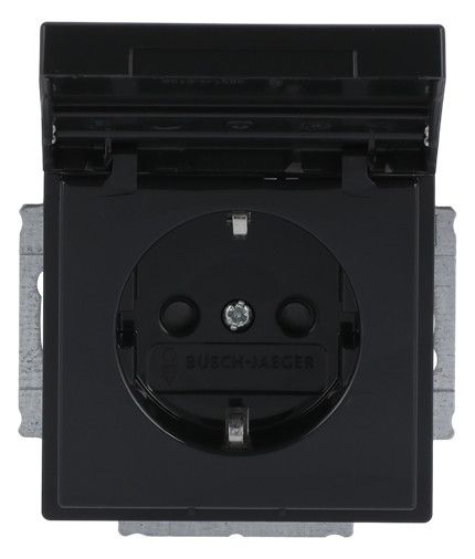 BJ 20 EUKNB-81 SCHUKO Steckdosen-Einsatz anthrazit future linear