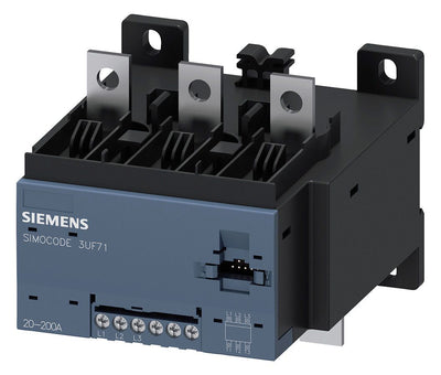 Siemens 3UF7113-1BA01-0 Strom-/Spannungs modul V2 20-200A 120mm Schienenanschl.