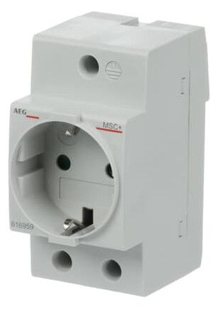 AEG GE MSC+ Steckdose n.SCHUKO-Norm m.integrer 2CSM616959R0721
