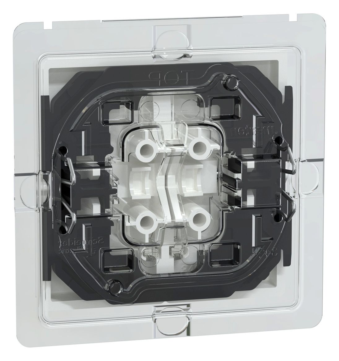 Mert MEG 3424-0325 Doppelwippe m.Ko.- fenster IP44 aktivweiß glänzend System M