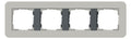 GIRA 0214422 Abdeckrahmen 4fach E3 Grau/Anthrazit Soft-Touch