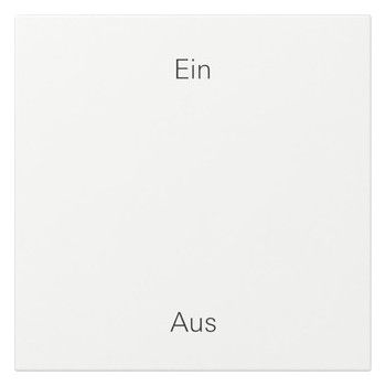 GIRA 361403 Wippe Aufdruck EIN/AUS System 55 Reinweiß
