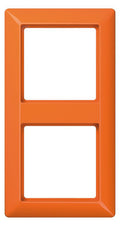 Jung AS582BFO Rahmen 2fach bruchsicher Serie AS orange