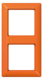 Jung AS582BFO Rahmen 2fach bruchsicher Serie AS orange