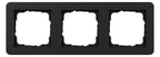 GIRA 0213153 Abdeckrahmen 3f Gira E1 Schwarz m
