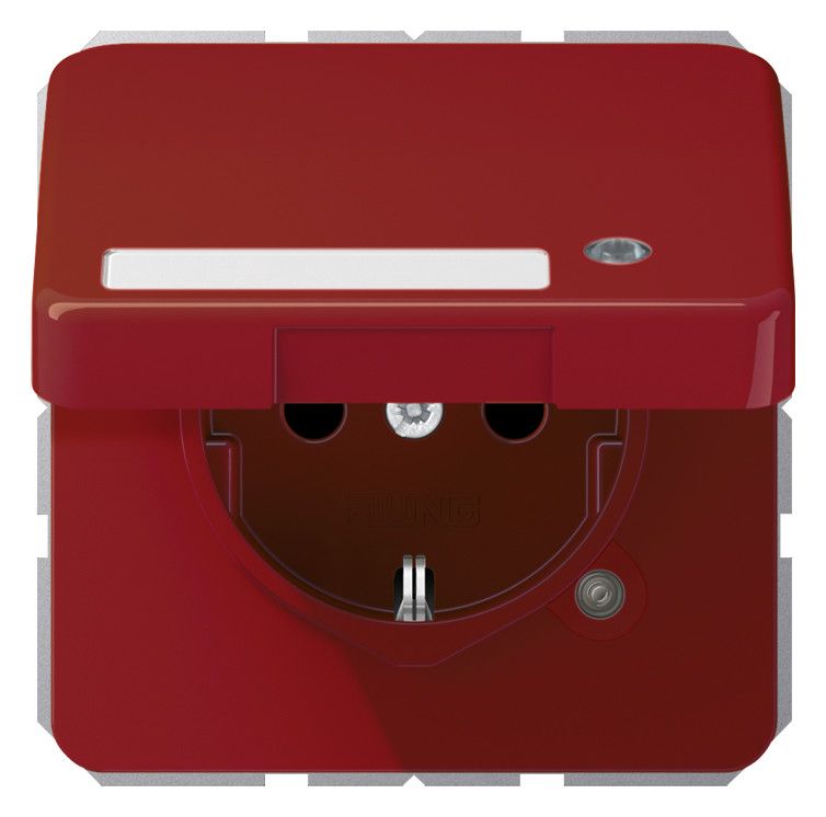 Jung CD 1520 NAKLKO RT SCHUKO-Steckdose 16A 250V Berührungs.- schutz Klappd.SF
