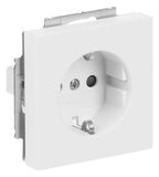 BJ 20 EUCRB-884 SCHUKO Steckdosen Einsatz o.Spreize studioweiß matt future