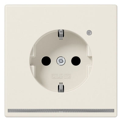 Jung LS1520-OLNW SCHUKO-Steckdose m.LED-Licht