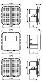 Jung DABCD2WW Smart Radio DAB+